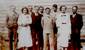 picture of Folsomville graduating class of 1938