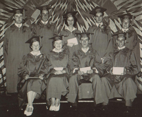 picture of Folsomville graduating class of 1941