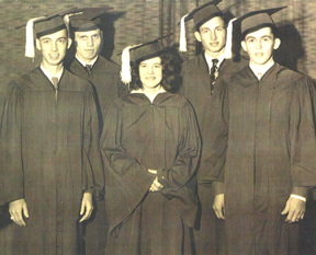 picture of Folsomville graduating class of 1947