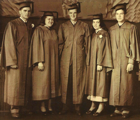 picture of Folsomville graduating class of 1949