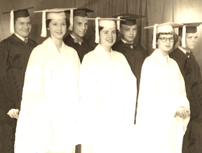 picture of Folsomville graduating class of 1956